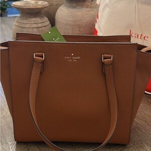 Kate Spade Tan Leather Tote
